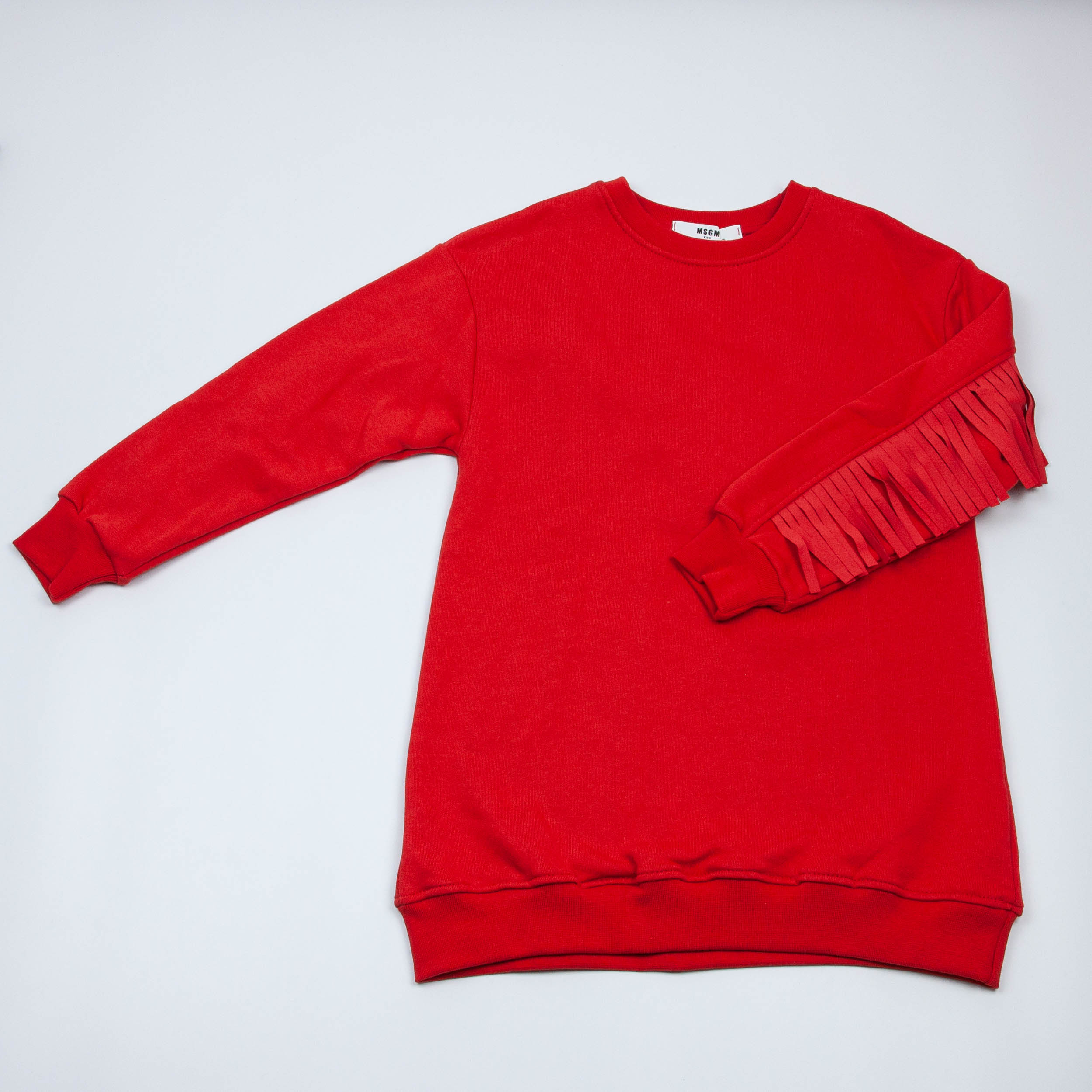 MSGM Sweatshirt mit Fransen