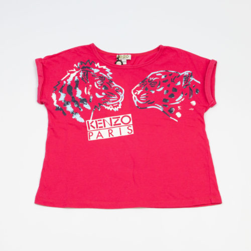 Kenzo T-Shirt mit Löwenprint
