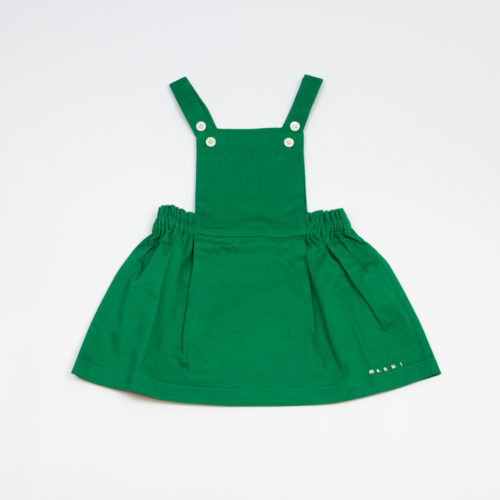 Marni grünes Latzkleid