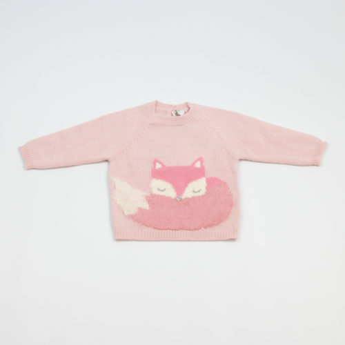 Il Gufo Wollpullover mit Reh