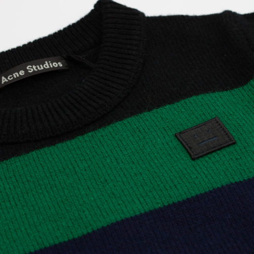 Acne Studios gestreifter Wollpullover