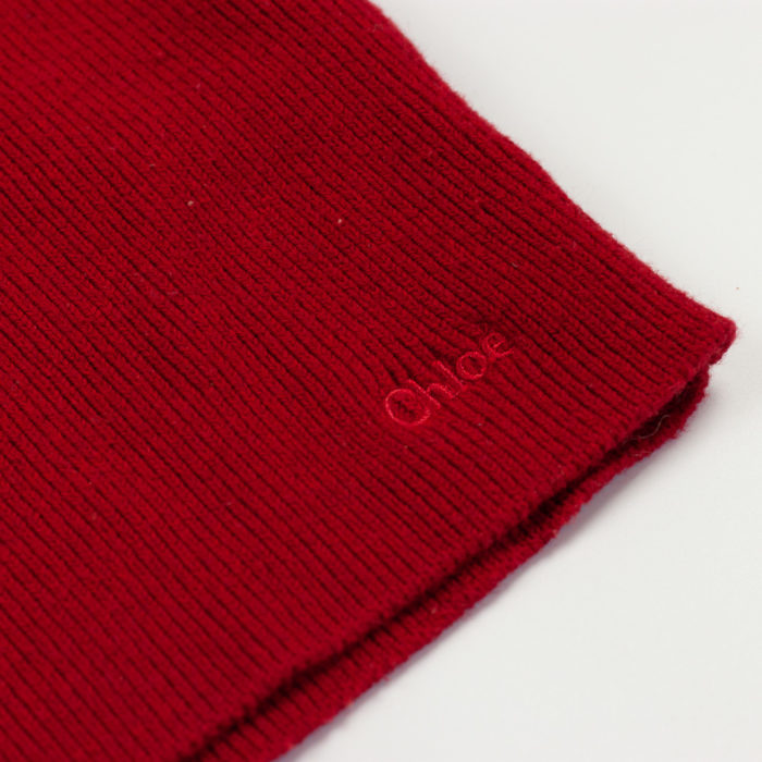 Chloé Pullover mit Spitzenkragen