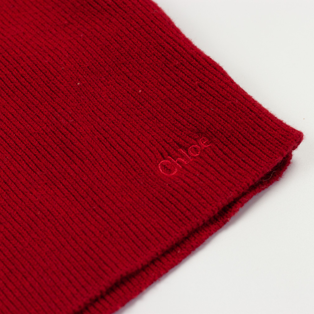 Chloé Pullover mit Spitzenkragen