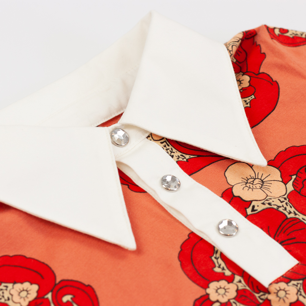 Mini Rodini Longsleeve mit Blumen