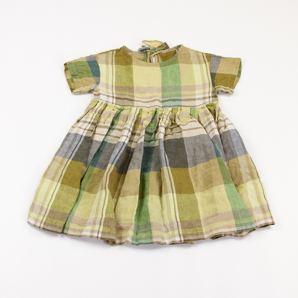 Il Gufo Leinenkleid