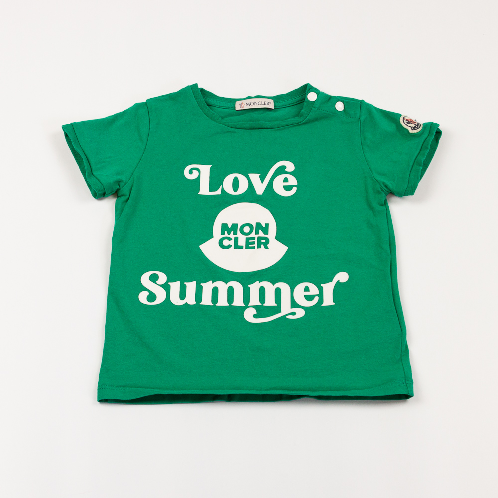Moncler grünes T-Shirt