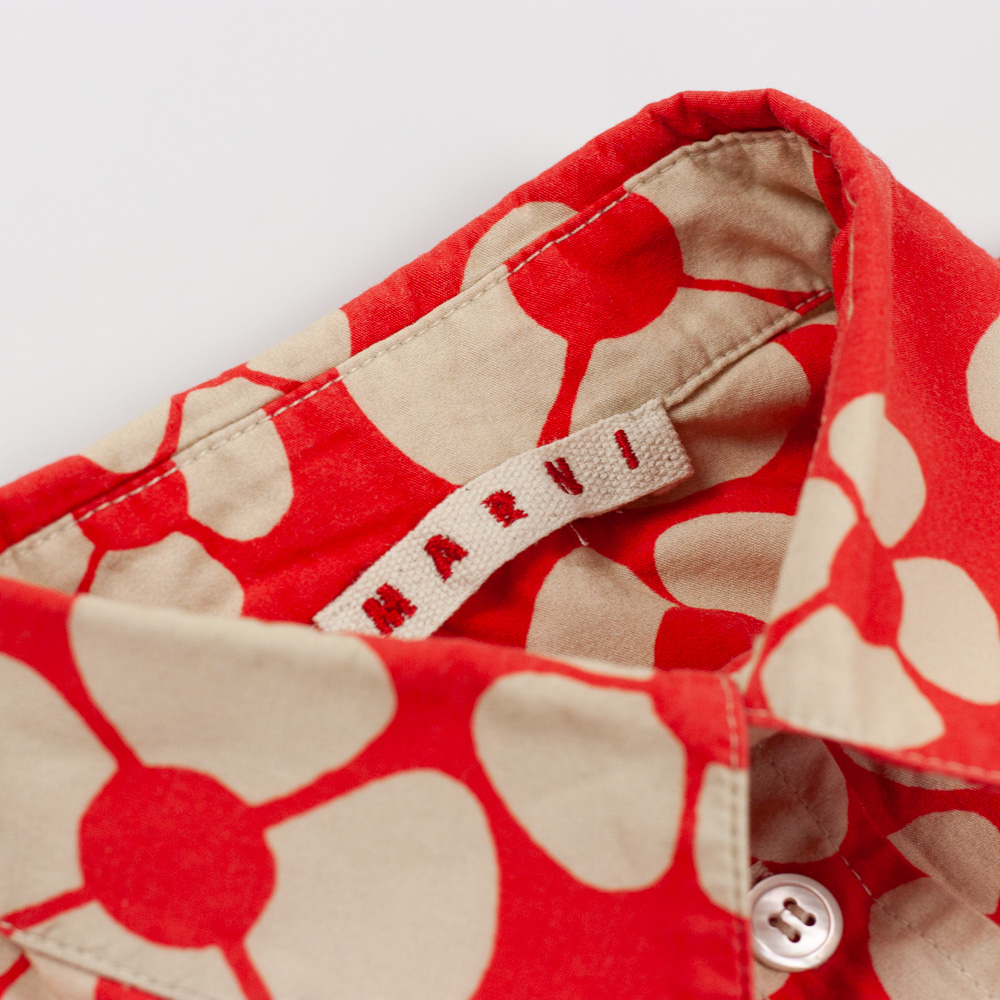 Marni kurzärmlige Bluse