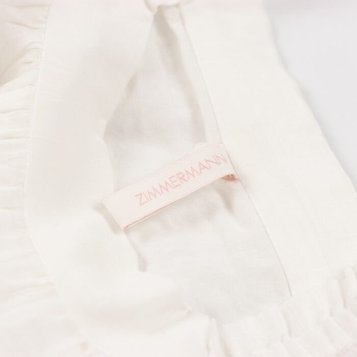 Zimmermann weißes Kleid