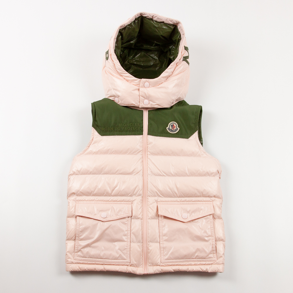 Moncler rosa Daunenweste