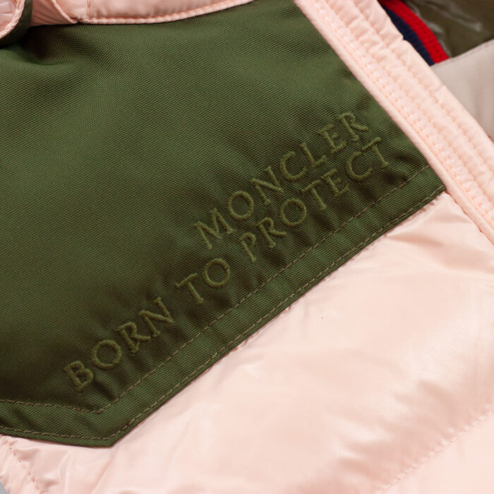 Moncler rosa Daunenweste