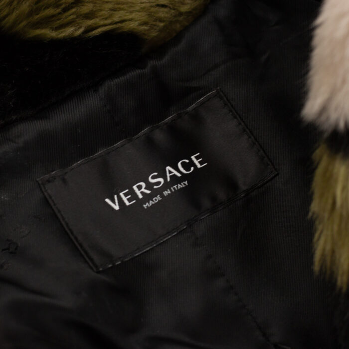 Versace Faux Fur Mantel