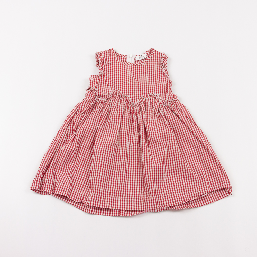 Il Gufo kariertes Kleid