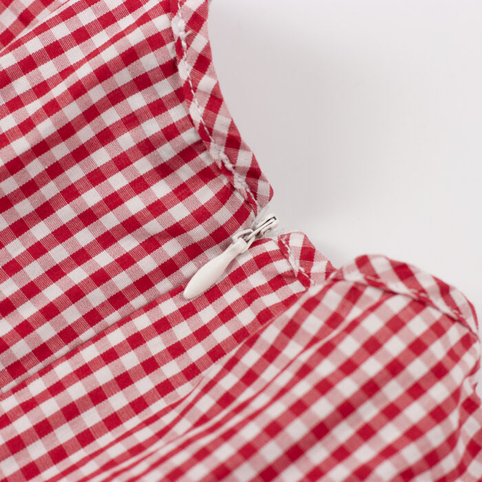 Il Gufo kariertes Kleid