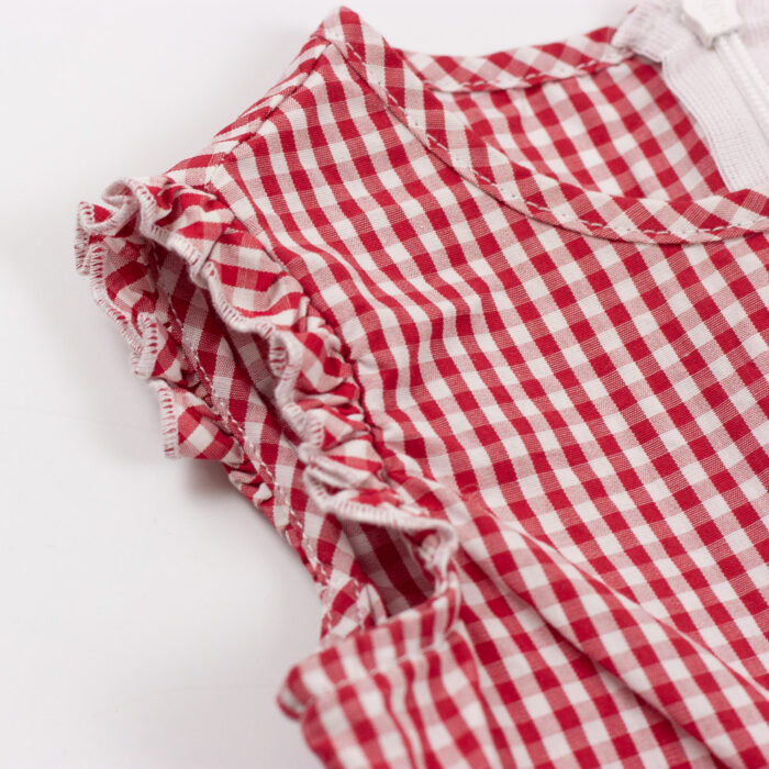 Il Gufo kariertes Kleid