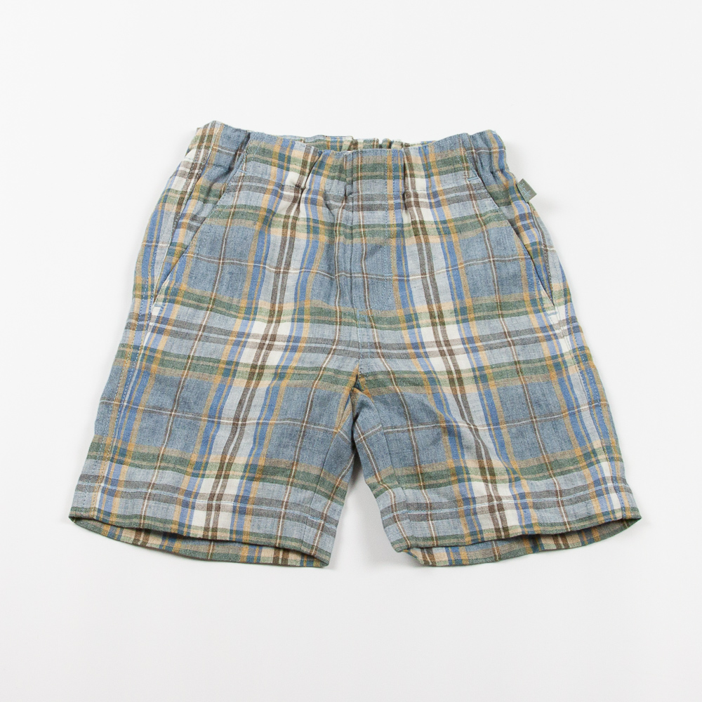 Il Gufo karierte Shorts